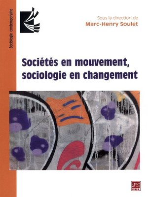 cover image of Sociétés en mouvement, sociologie en changement